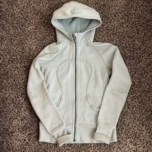 Lululemon light blue Scuba Hoodie - size 2